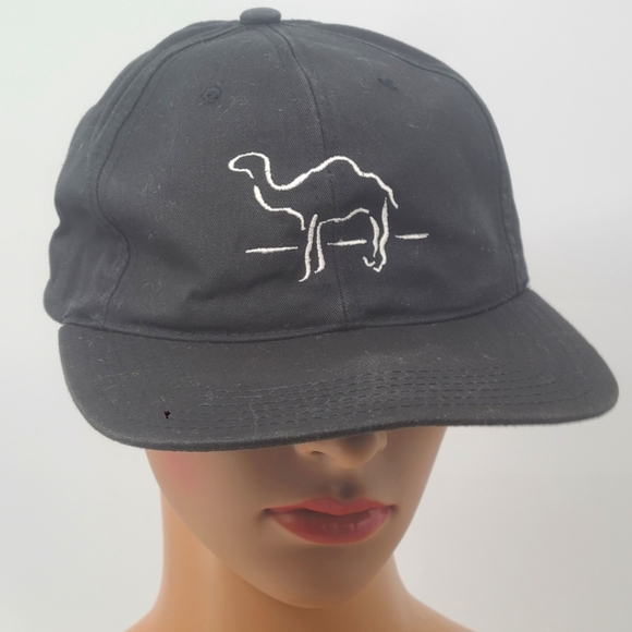 Camel Other - Vintage 90's Joe CAMEL Black SnapBack Hat